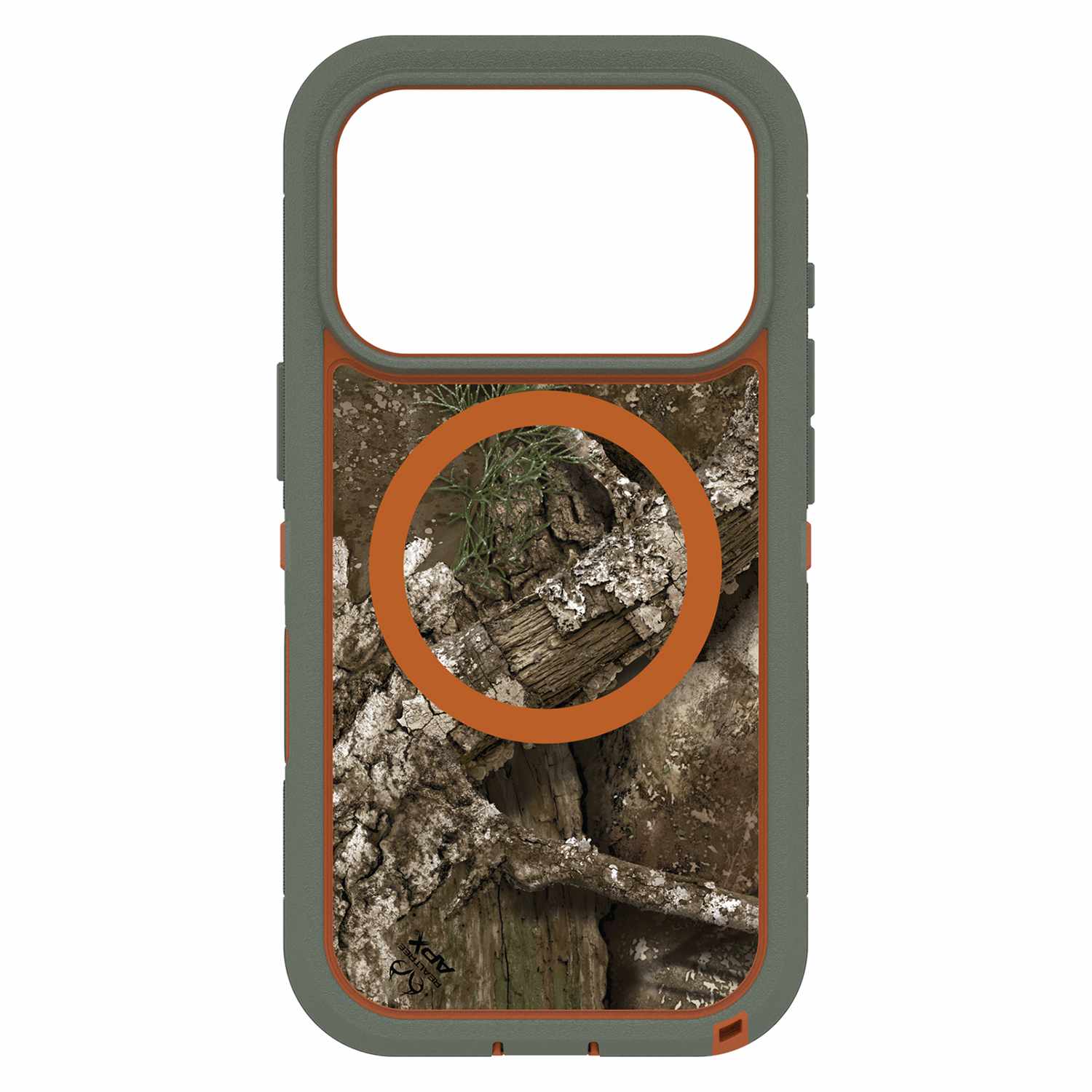 OtterBox Defender Pro XT Clear MagSafe Case w/Camera Control Realtree Apx (Green) for iPhone 17 Pro