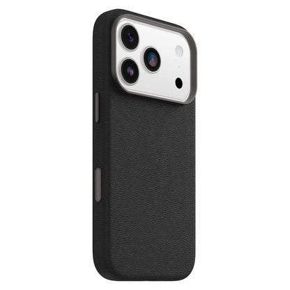 7799044 Symmetry Cactus Leather MagSafe Case w/Camera Control iPhone 17 Pro Noir Ash (Black)