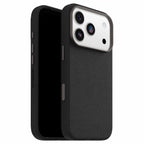 OtterBox Symmetry Cactus Leather MagSafe Case w/Camera Control Noir Ash (Black) for iPhone 17 Pro