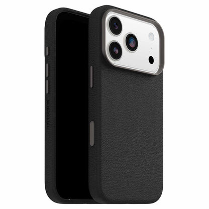7799044 Symmetry Cactus Leather MagSafe Case w/Camera Control iPhone 17 Pro Noir Ash (Black)