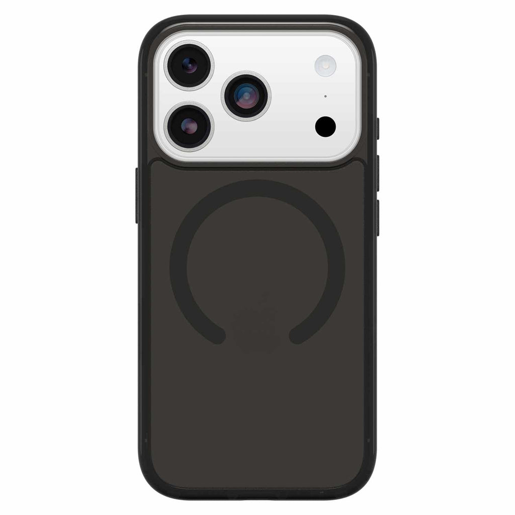OtterBox Symmetry Clear MagSafe Case w/Camera Control Black Mist (Black) for iPhone 17 Pro