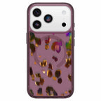 OtterBox Symmetry Clear MagSafe Case w/Camera Control Leopard Shift (Pink) for iPhone 17 Pro