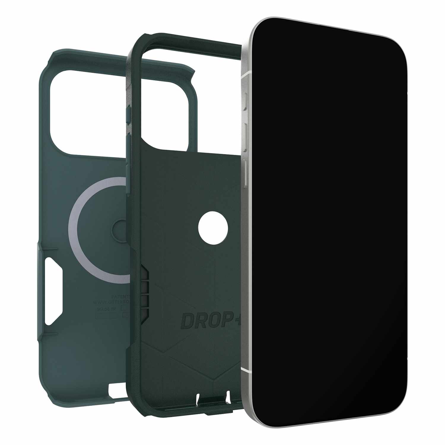 OtterBox Commuter MagSafe Case w/Camera Control Sagebrush (Green) for iPhone 17 Pro Max