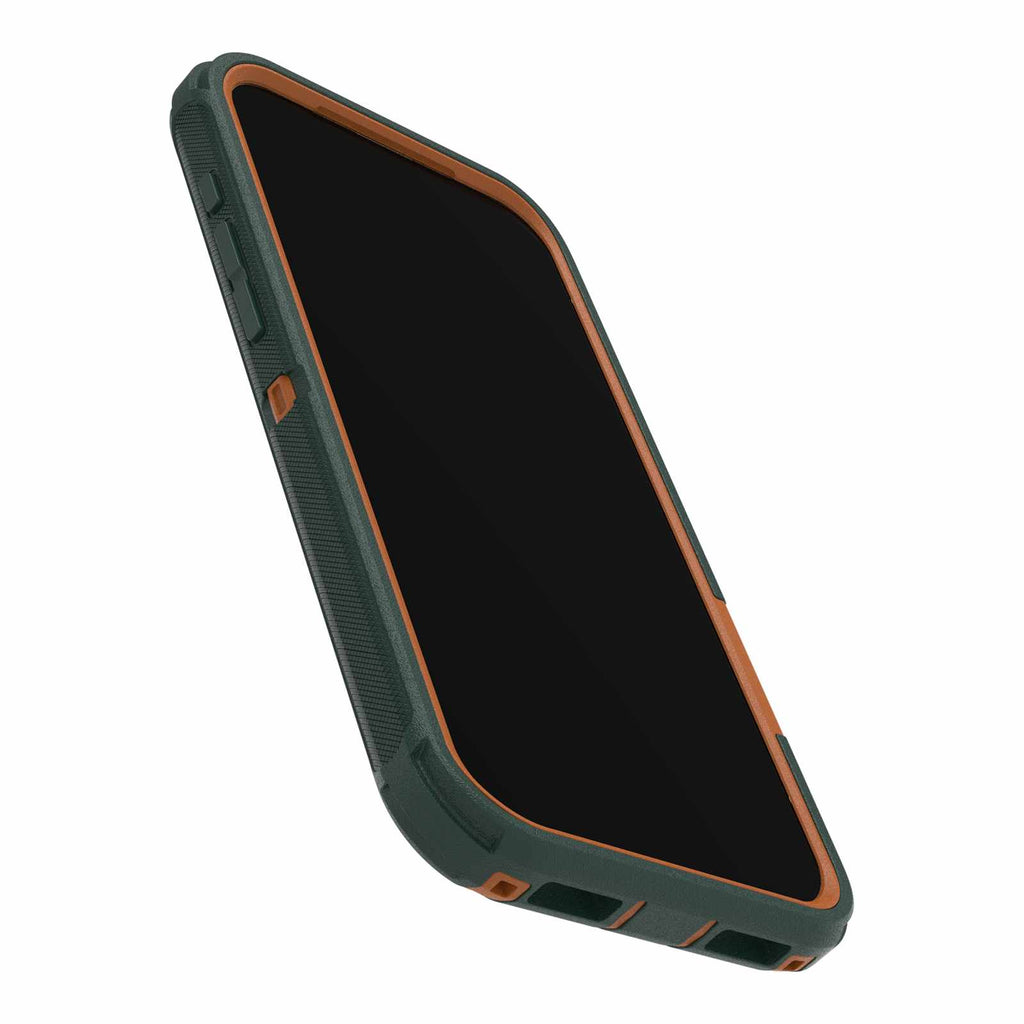 OtterBox Defender Pro MagSafe Case w/Camera Control Coopersmith (Green) for iPhone 17 Pro Max