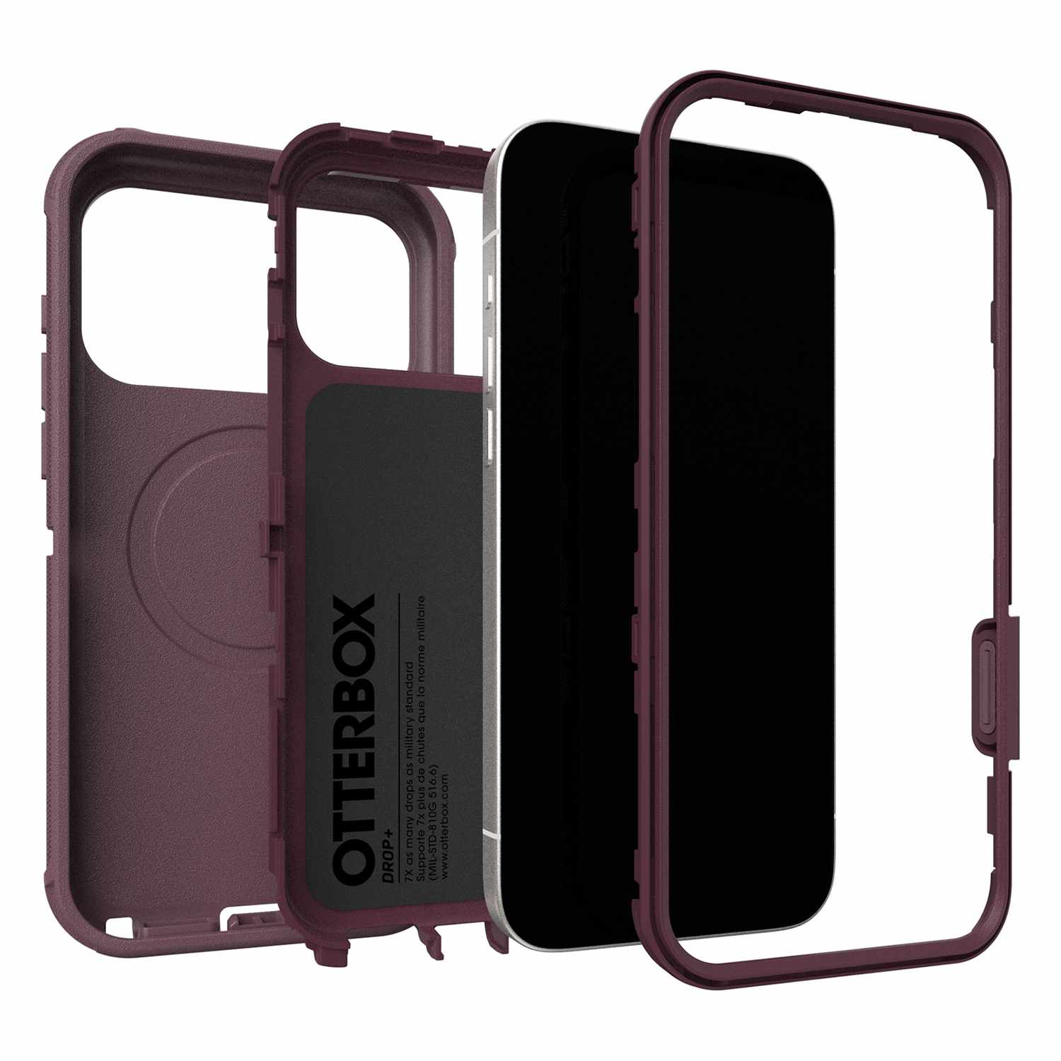 OtterBox Defender Pro MagSafe Case w/Camera Control Trailhead (Purple) for iPhone 17 Pro Max