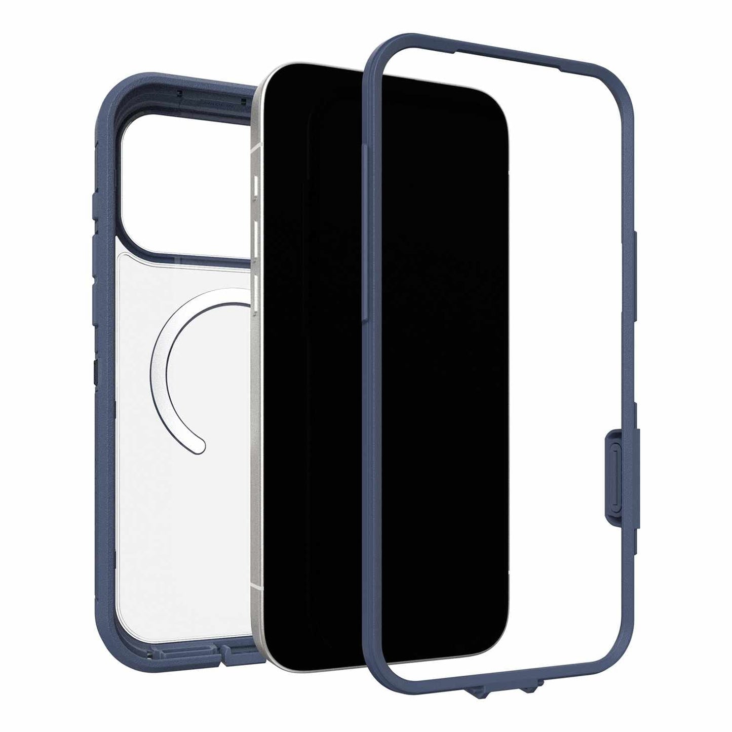 7798468 Defender Pro XT Clear MagSafe Case w/Camera Control iPhone 17 Pro Max Bootcut (Blue)