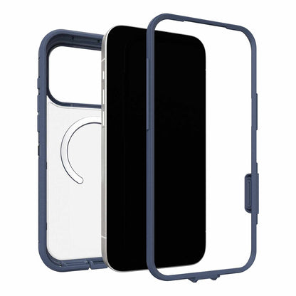 7798468 Defender Pro XT Clear MagSafe Case w/Camera Control iPhone 17 Pro Max Bootcut (Blue)