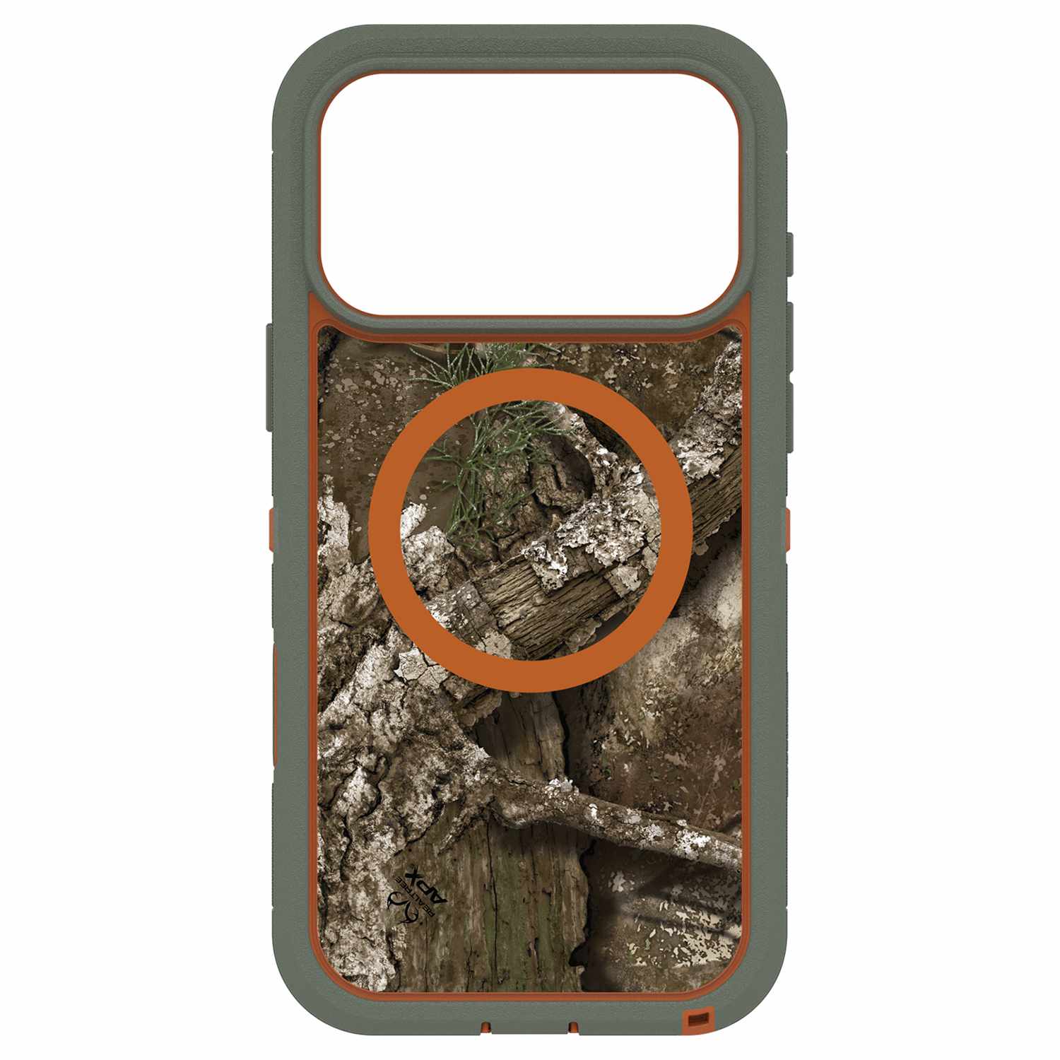 OtterBox Defender Pro XT Clear MagSafe Case w/Camera Control Realtree Apx (Green) for iPhone 17 Pro Max