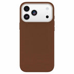 OtterBox Symmetry Cactus Leather MagSafe Case w/Camera Control Dessert Saddle (Brown) for iPhone 17 Pro Max