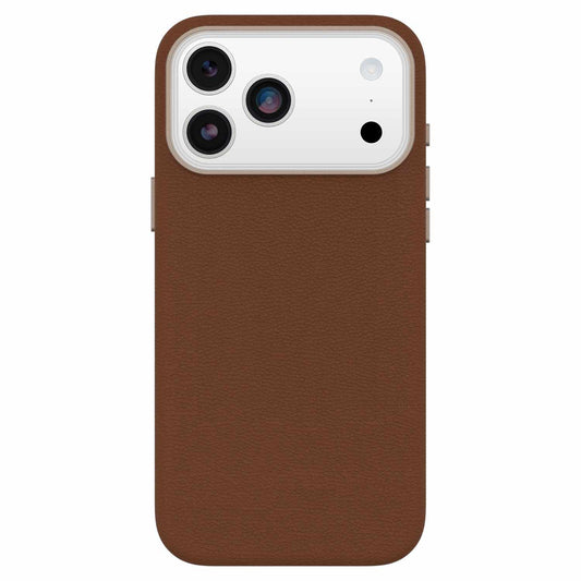 7799064 Symmetry Cactus Leather MagSafe Case w/Camera Control iPhone 17 Pro Max Dessert Saddle (Brown)
