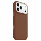 OtterBox Symmetry Cactus Leather MagSafe Case w/Camera Control Dessert Saddle (Brown) for iPhone 17 Pro Max
