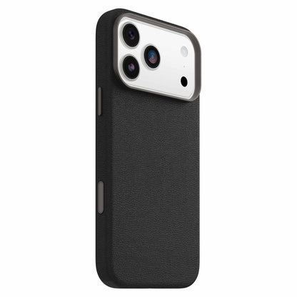 7799060 Symmetry Cactus Leather MagSafe Case w/Camera Control iPhone 17 Pro Max Noir Ash (Black)