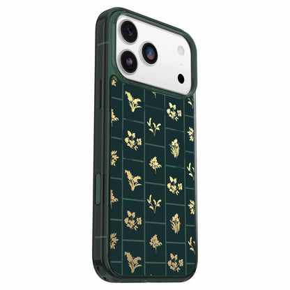 7798906 Symmetry Clear MagSafe Case w/Camera Control iPhone 17 Pro Max Golden Bloom (Green)