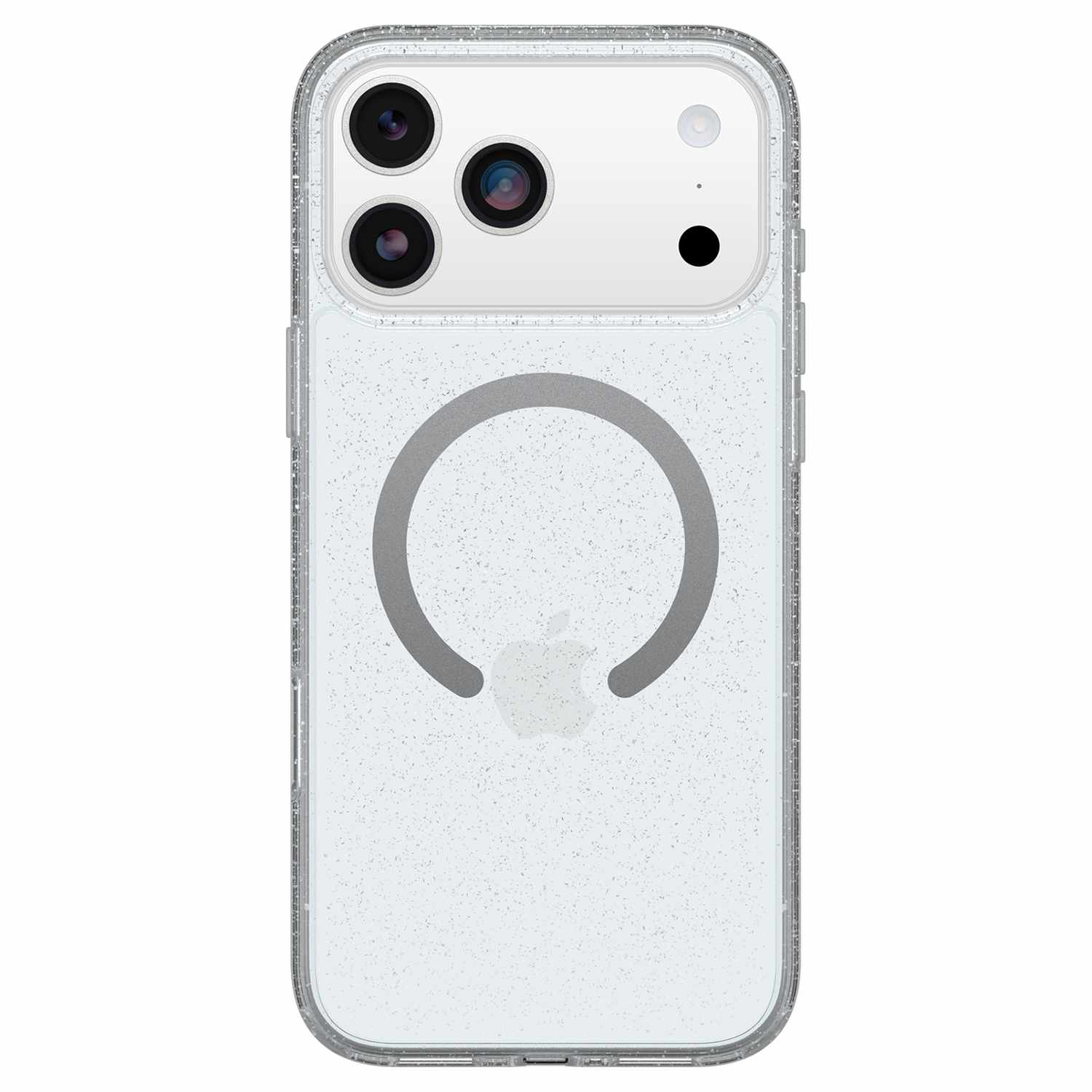 OtterBox Symmetry Clear MagSafe Case w/Camera Control Stardust 3.0 with Blue Tint (Clear) for iPhone 17 Pro Max