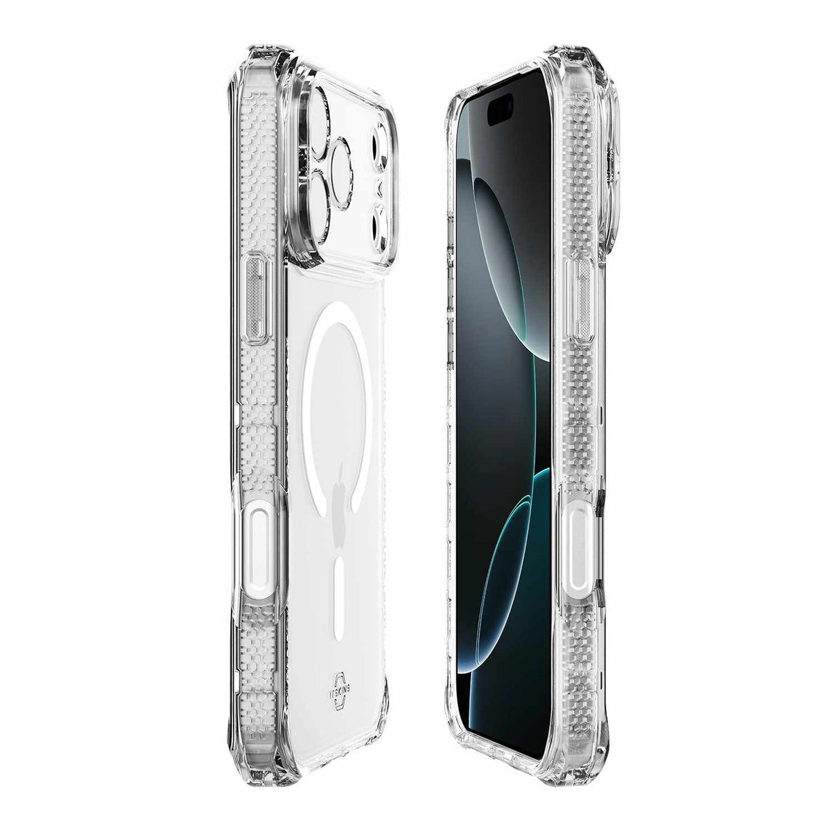 ITSKINS Hybrid_R MagSafe Case Clear for iPhone 18 Pro Max/17 Pro Max