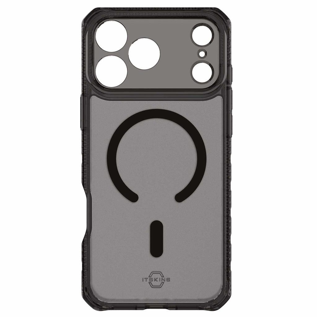 ITSKINS Hybrid_R Vapor MagSafe Case Smoke for iPhone 17 Pro