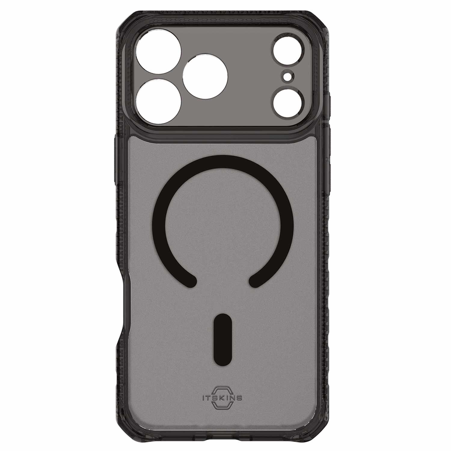 ITSKINS Hybrid_R Vapor MagSafe Case Smoke for iPhone 17 Pro