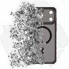 ITSKINS Hybrid_R Vapor MagSafe Case Smoke for iPhone 17 Pro