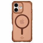 ITSKINS Hybrid_R Frost MagSafe Case Mocha for iPhone 17