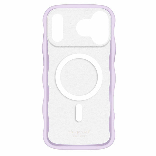 KS057256 Wavy MagSafe Case iPhone 17 Pro Max Opal Glitter