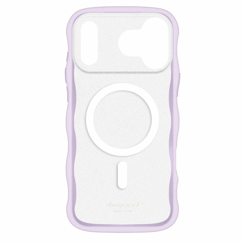 Kate Spade Wavy MagSafe Case Opal Glitter for iPhone 17 Pro Max