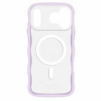 Kate Spade Wavy MagSafe Case Opal Glitter for iPhone 17 Pro Max