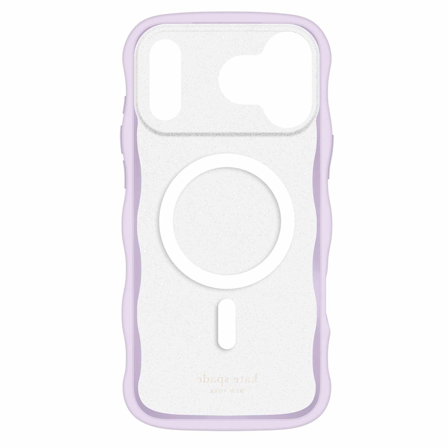 Kate Spade Wavy MagSafe Case Opal Glitter for iPhone 17 Pro Max