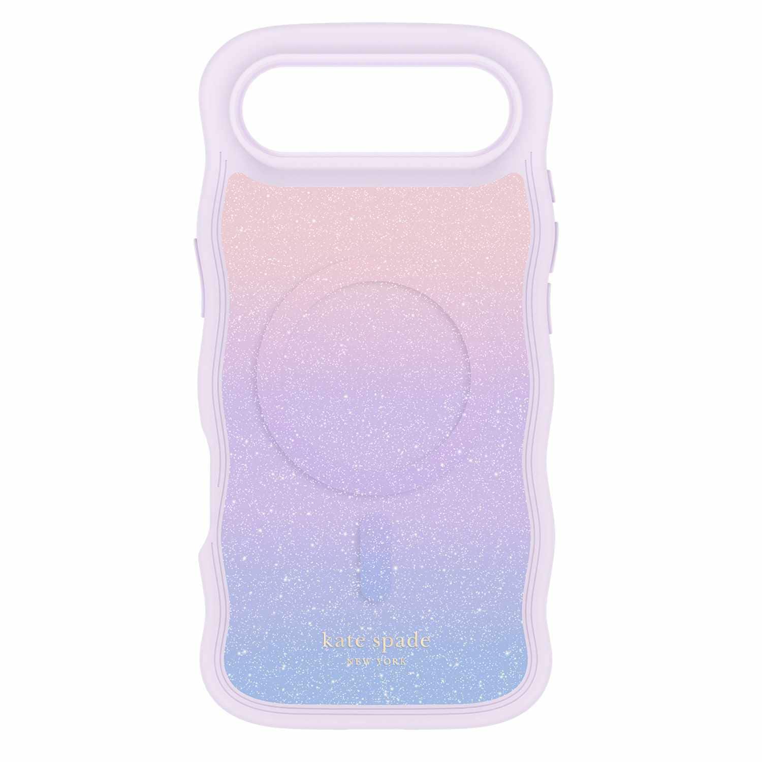 Kate Spade Wavy MagSafe Case Opal Glitter for iPhone Air