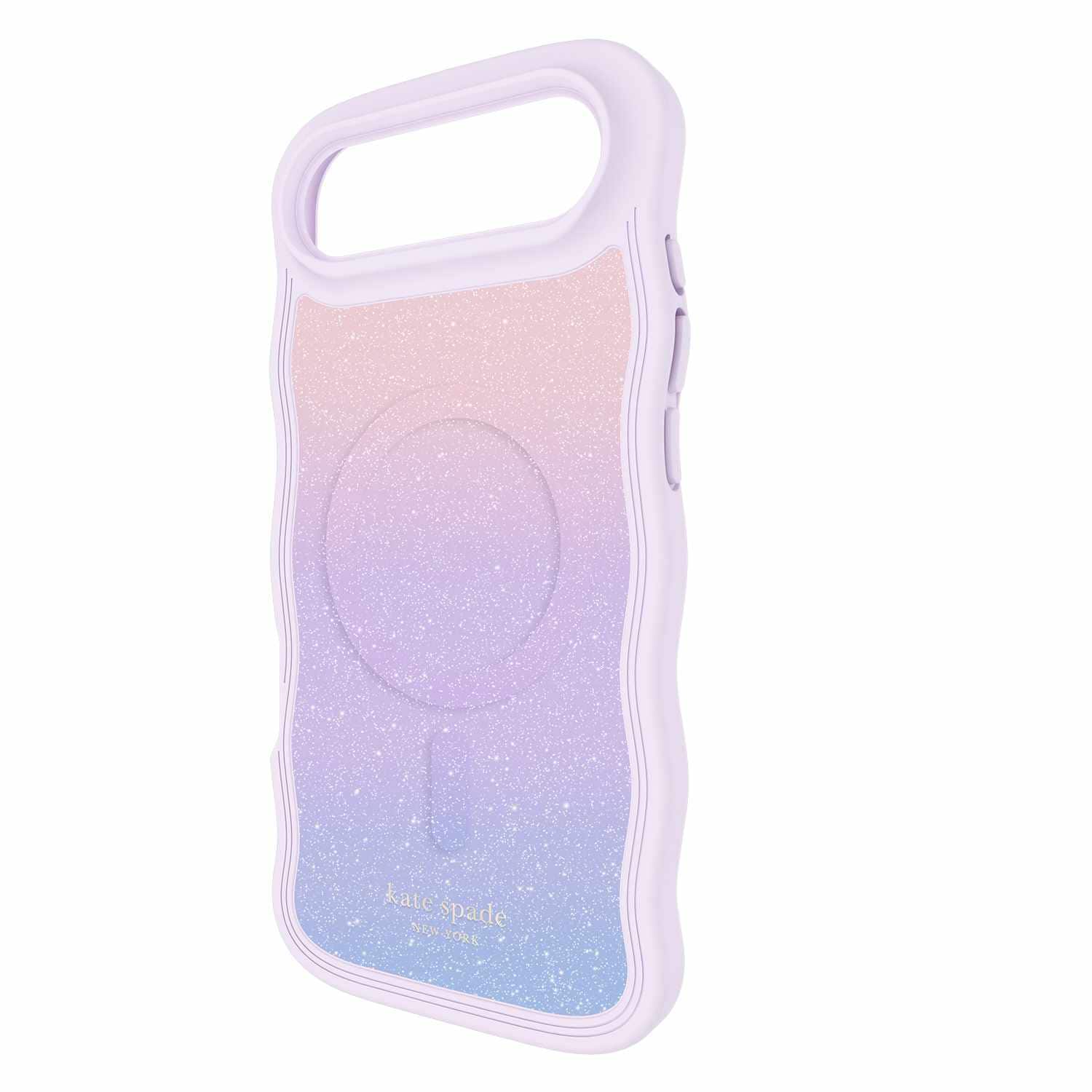 Kate Spade Wavy MagSafe Case Opal Glitter for iPhone Air