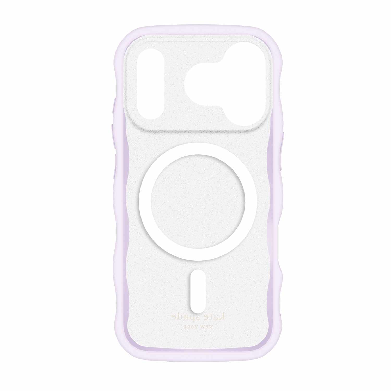 Kate Spade Wavy MagSafe Case Opal Glitter for iPhone 17 Pro