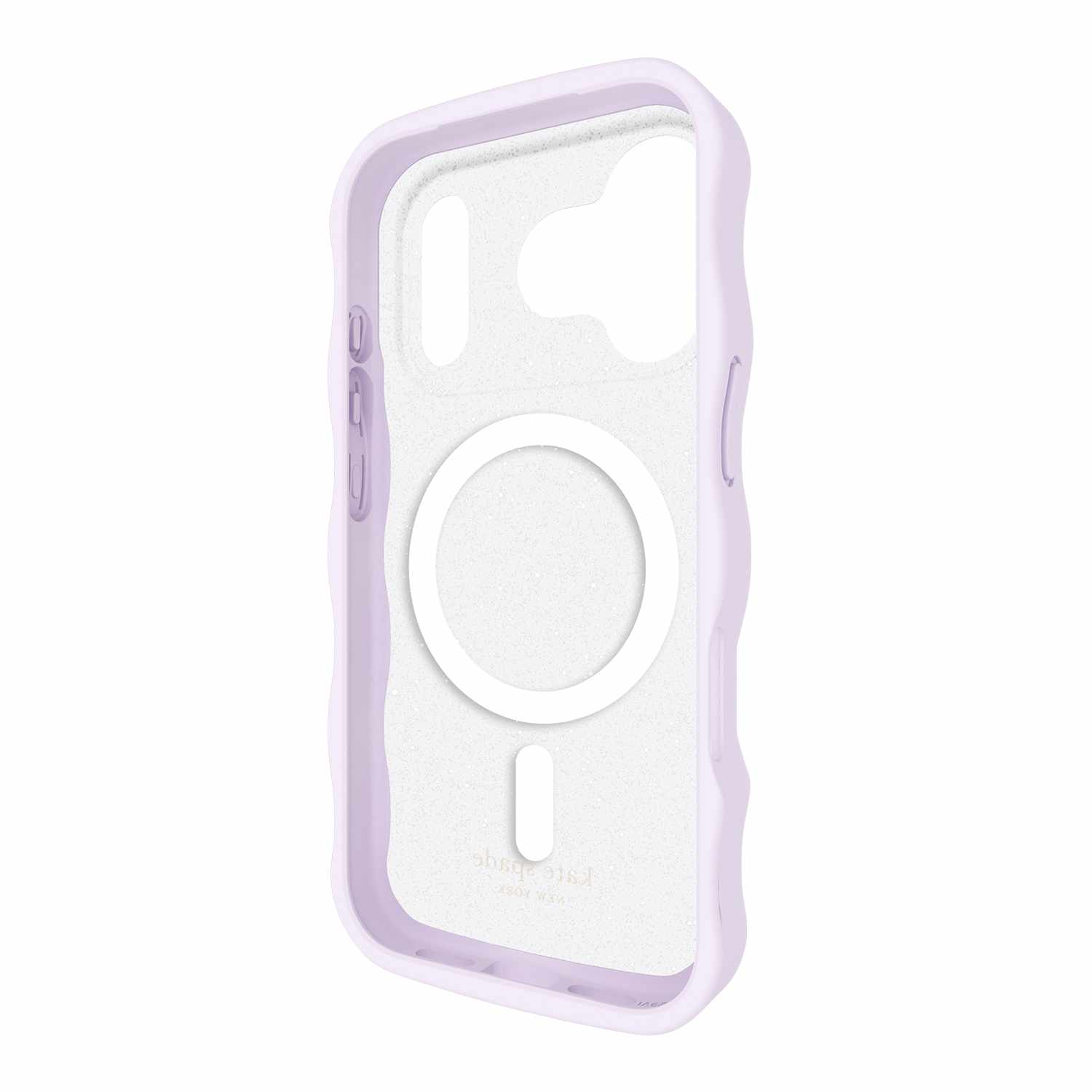 Kate Spade Wavy MagSafe Case Opal Glitter for iPhone 17 Pro