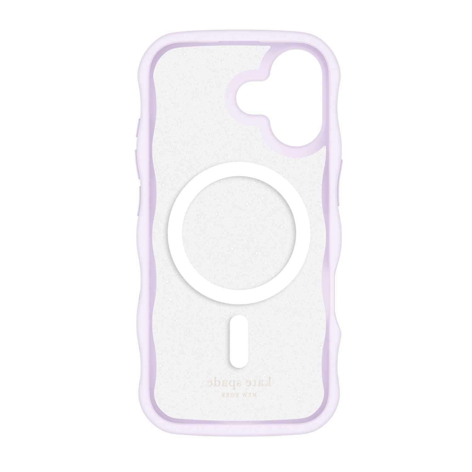 Kate Spade Wavy MagSafe Case Opal Glitter for iPhone 17