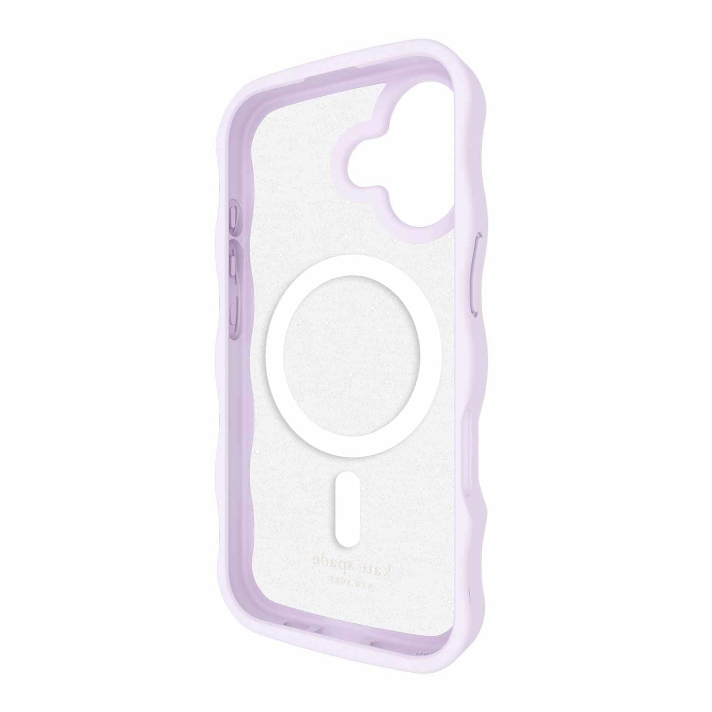 KS057412 Wavy MagSafe Case iPhone 17 Opal Glitter