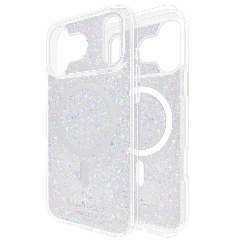 Kate Spade Protective MagSafe Case Chunky Glitter Iridescent for iPhone 17 Pro Max