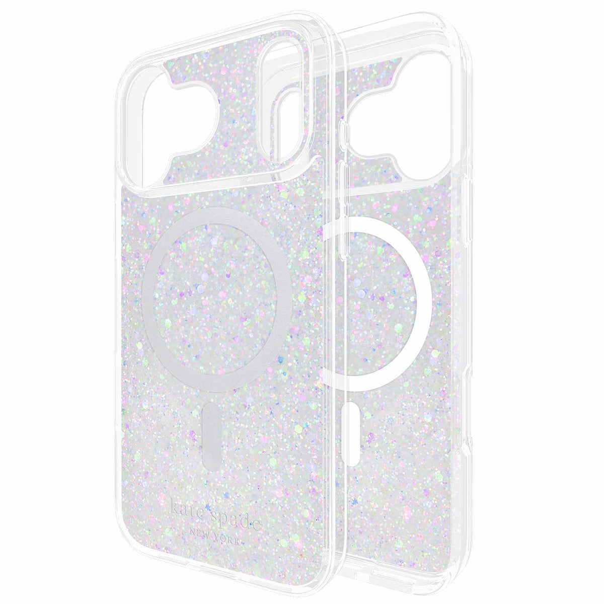 Kate Spade Protective MagSafe Case Chunky Glitter Iridescent for iPhone 17 Pro Max