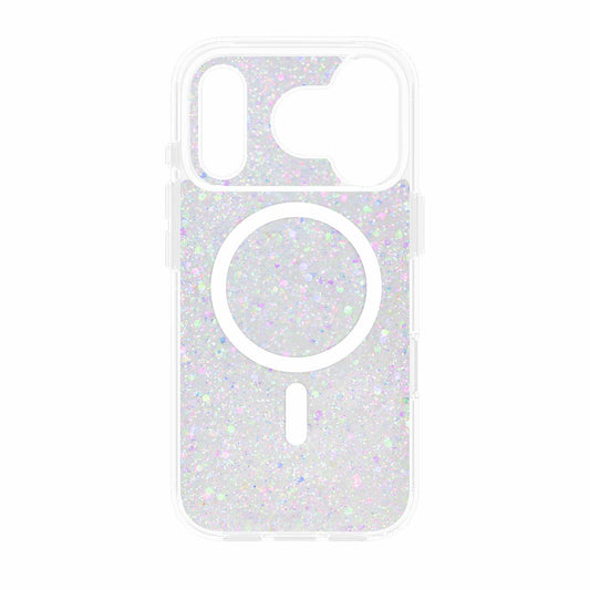 KS057314 Protective MagSafe Case iPhone 17 Pro Chunky Glitter Iridescent
