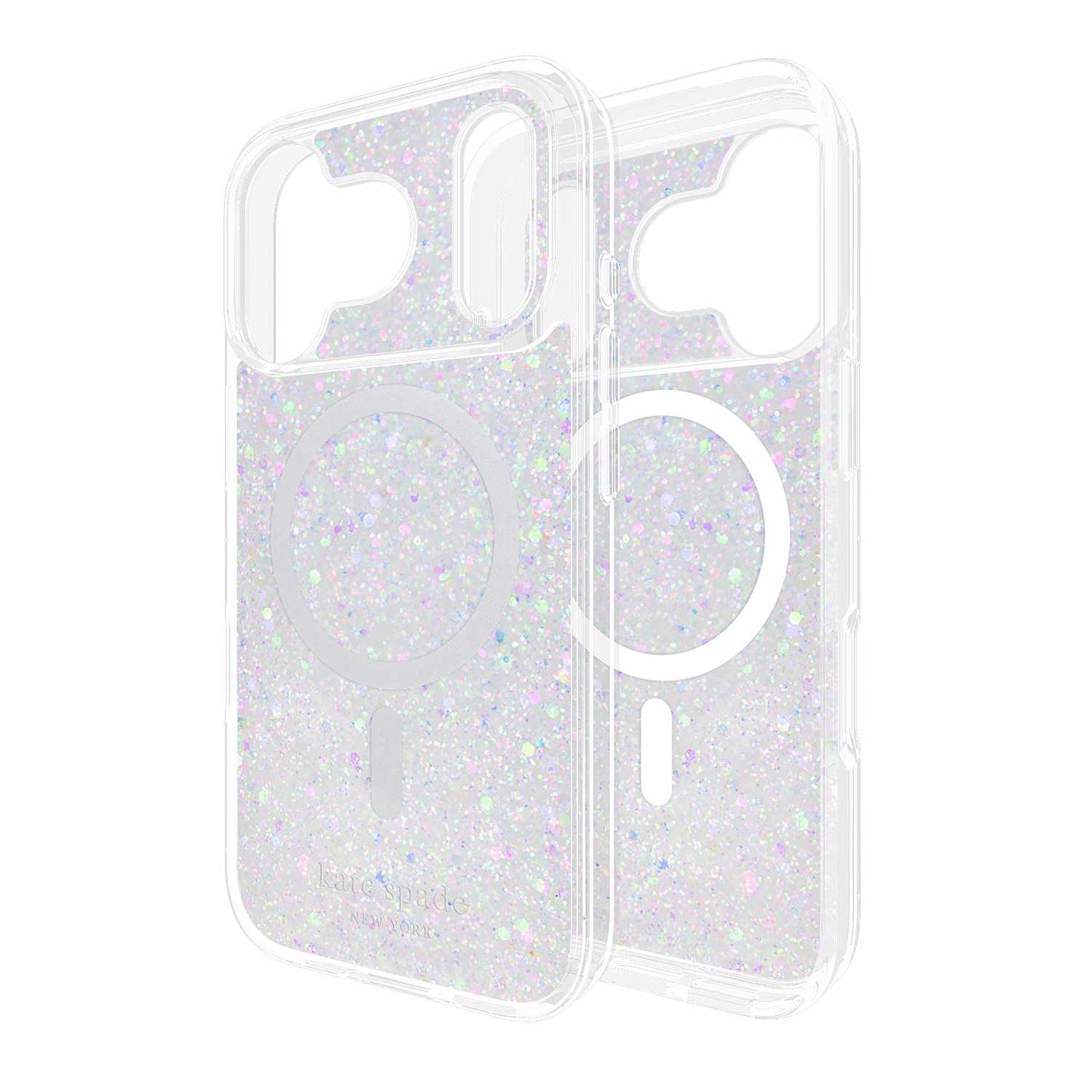 KS057314 Protective MagSafe Case iPhone 17 Pro Chunky Glitter Iridescent