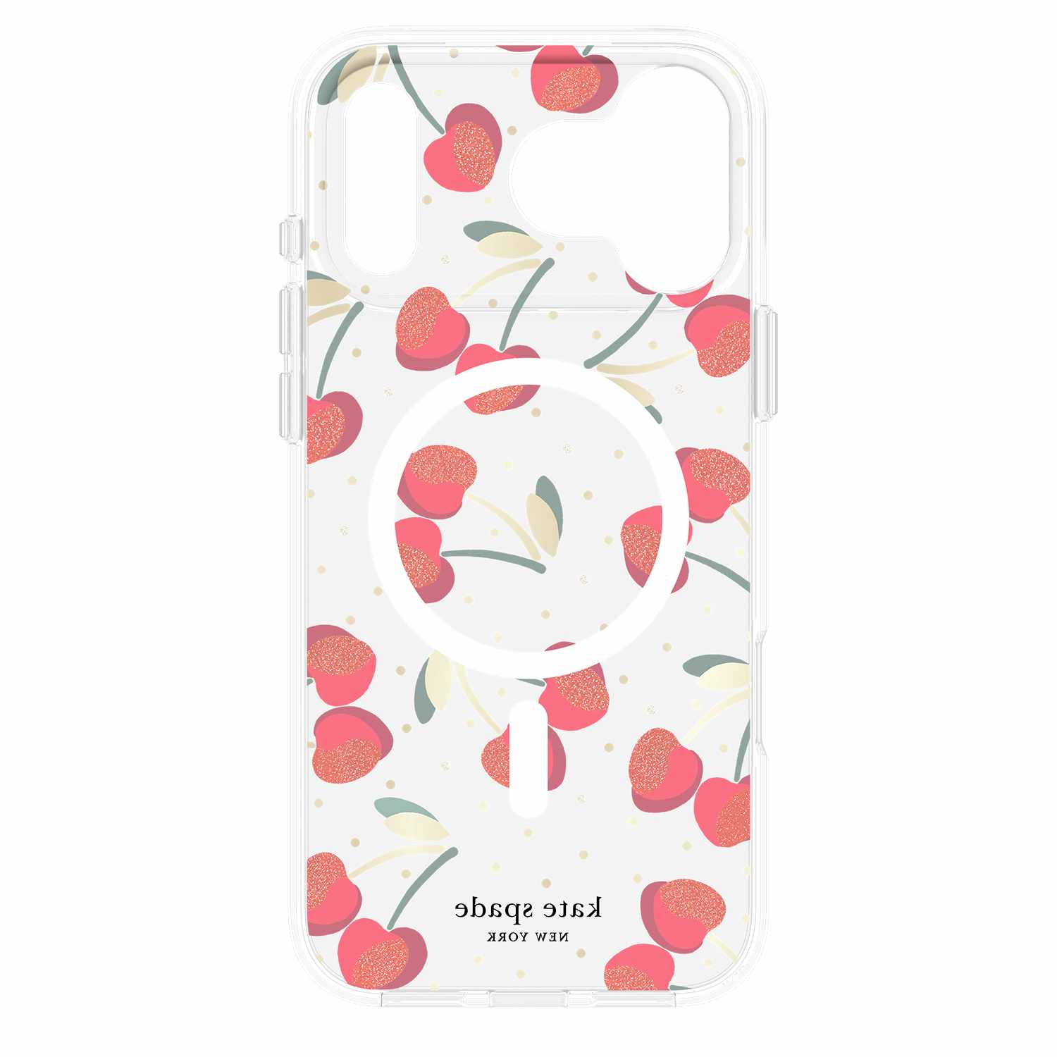 Kate Spade Protective MagSafe Case Cherry Dot for iPhone 17 Pro Max