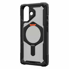 UAG Plasma XTE MagSafe Rugged Case Black/Pop Orange for iPhone 17