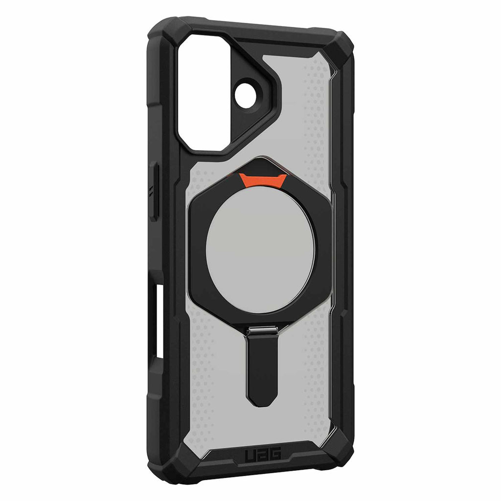 UAG Plasma XTE MagSafe Rugged Case Black/Pop Orange for iPhone 17