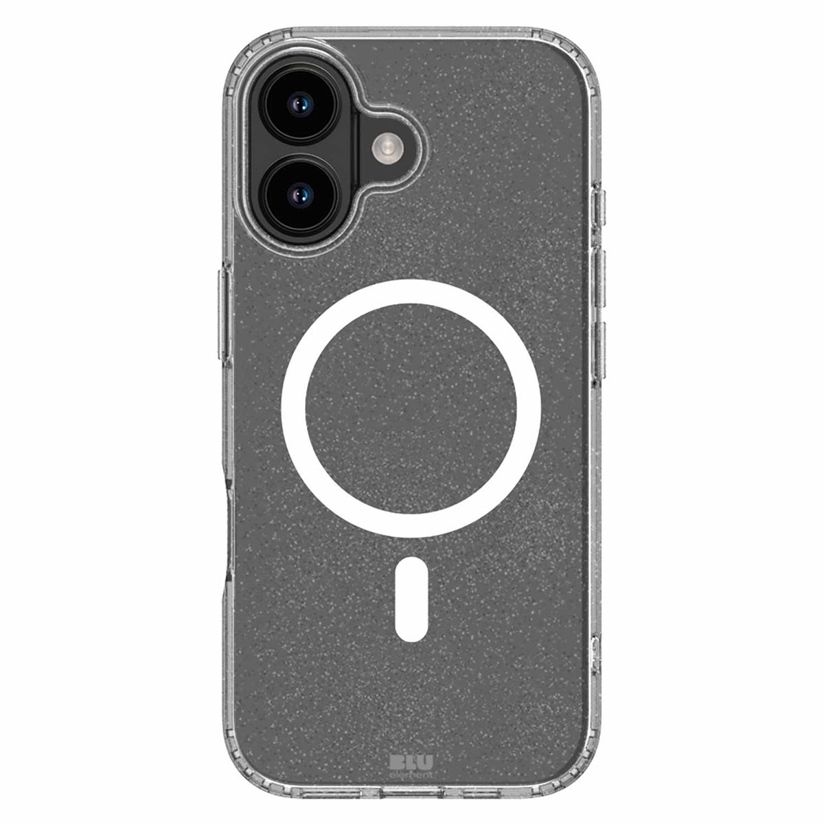 Blu Element DropZone Rugged MagSafe Case Clear Glitter for iPhone 17