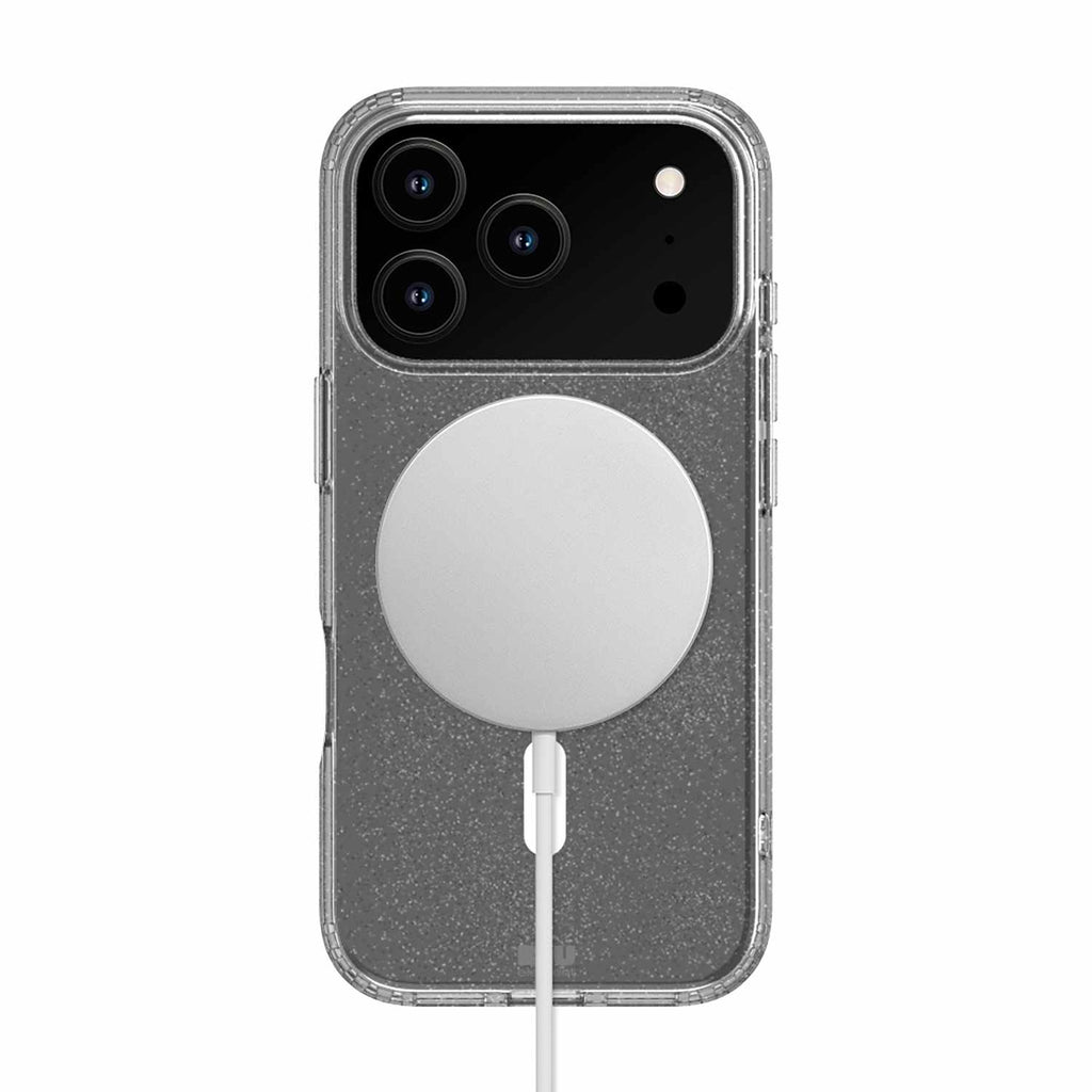 Blu Element DropZone Rugged MagSafe Case Clear Glitter for iPhone 18 Pro/17 Pro