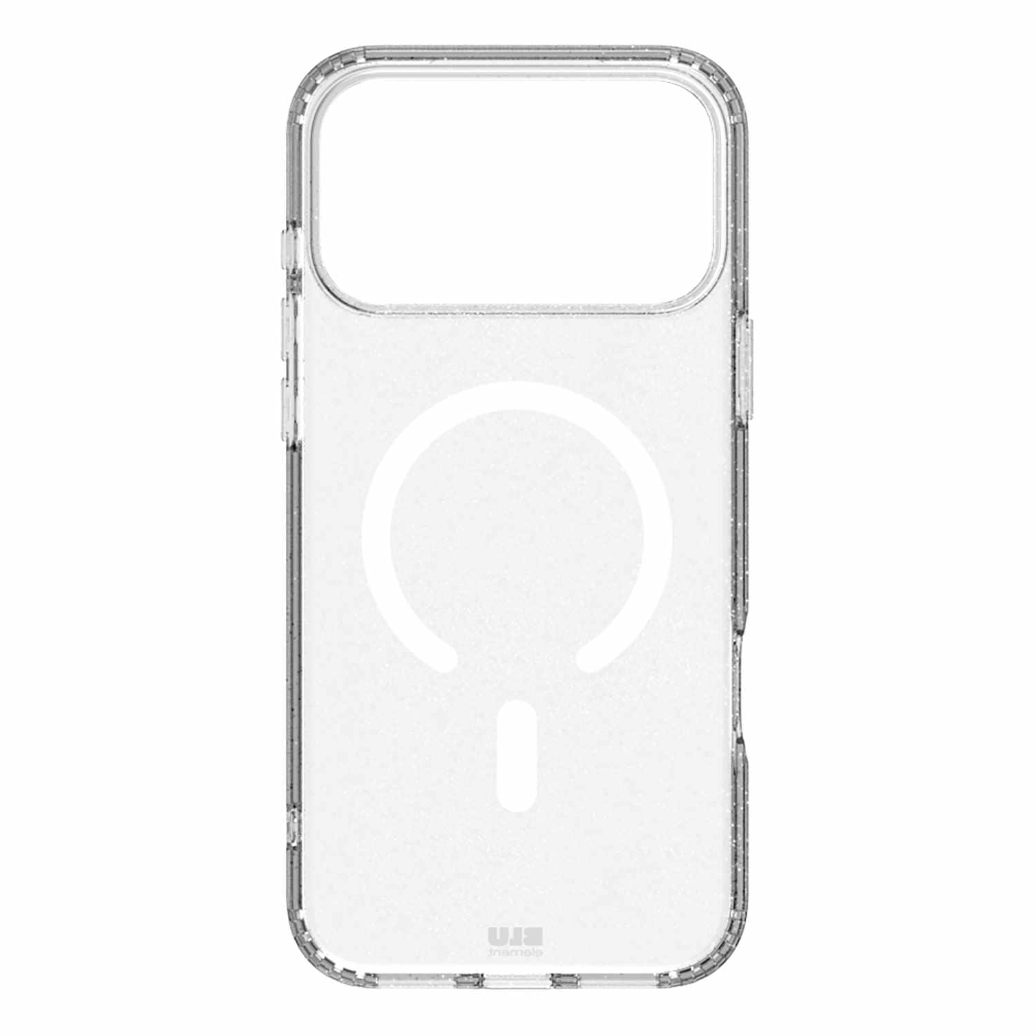 Blu Element DropZone Rugged MagSafe Case Clear Glitter for iPhone 17 Pro Max