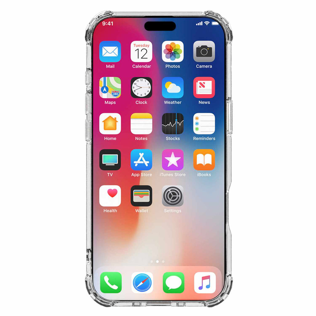 Blu Element DropZone Rugged MagSafe w/kickstand Case Clear for iPhone 17