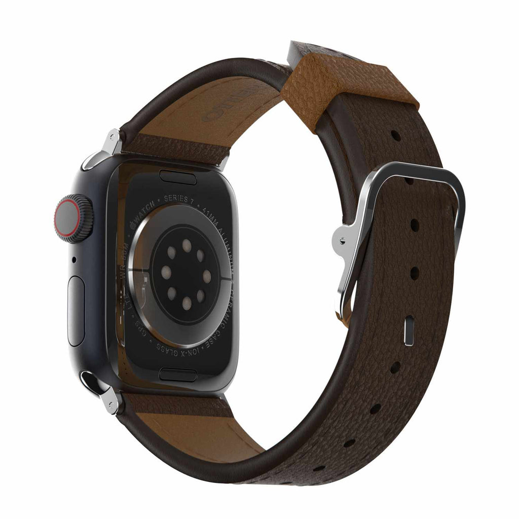 OtterBox Symmetry Cactus Leather Watch Band Rich Adobe for Apple Watch 41/40/38mm