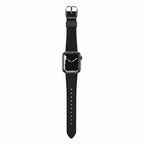 OtterBox Symmetry Cactus Leather Watch Band Noir Ash for Apple Watch 45/44/42 mm