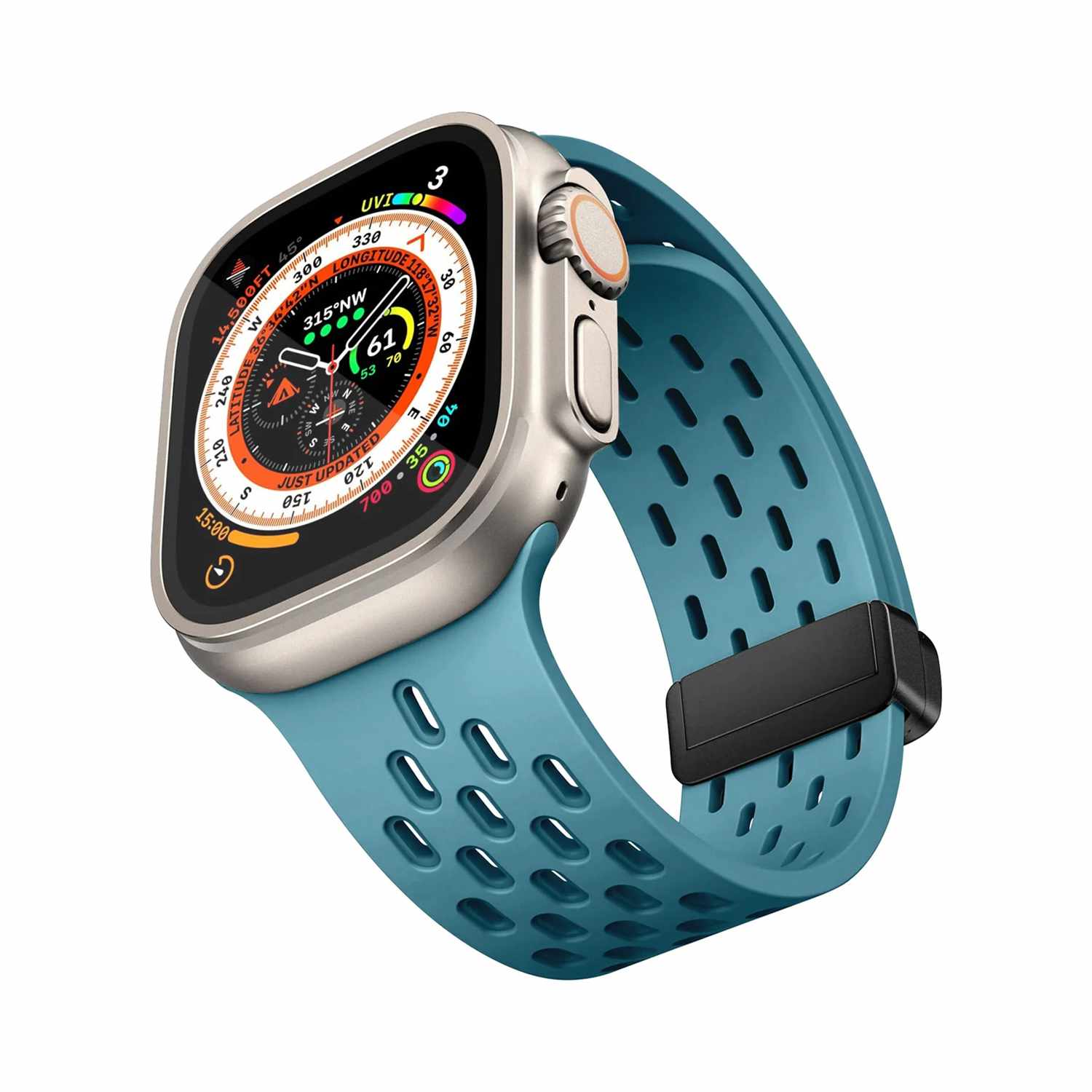 Nimbus9 FlexFit Sport Band Storm Blue for Apple Watch 44/45/46/49mm