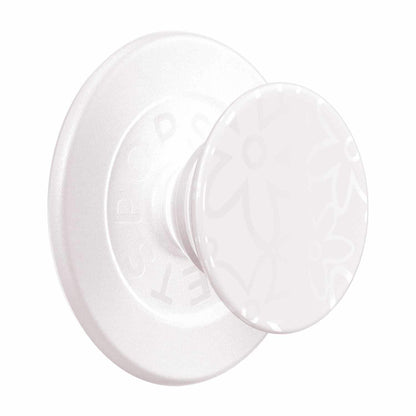 807028 PopGrip For MagSafe Round with Adapter Ring Horchata