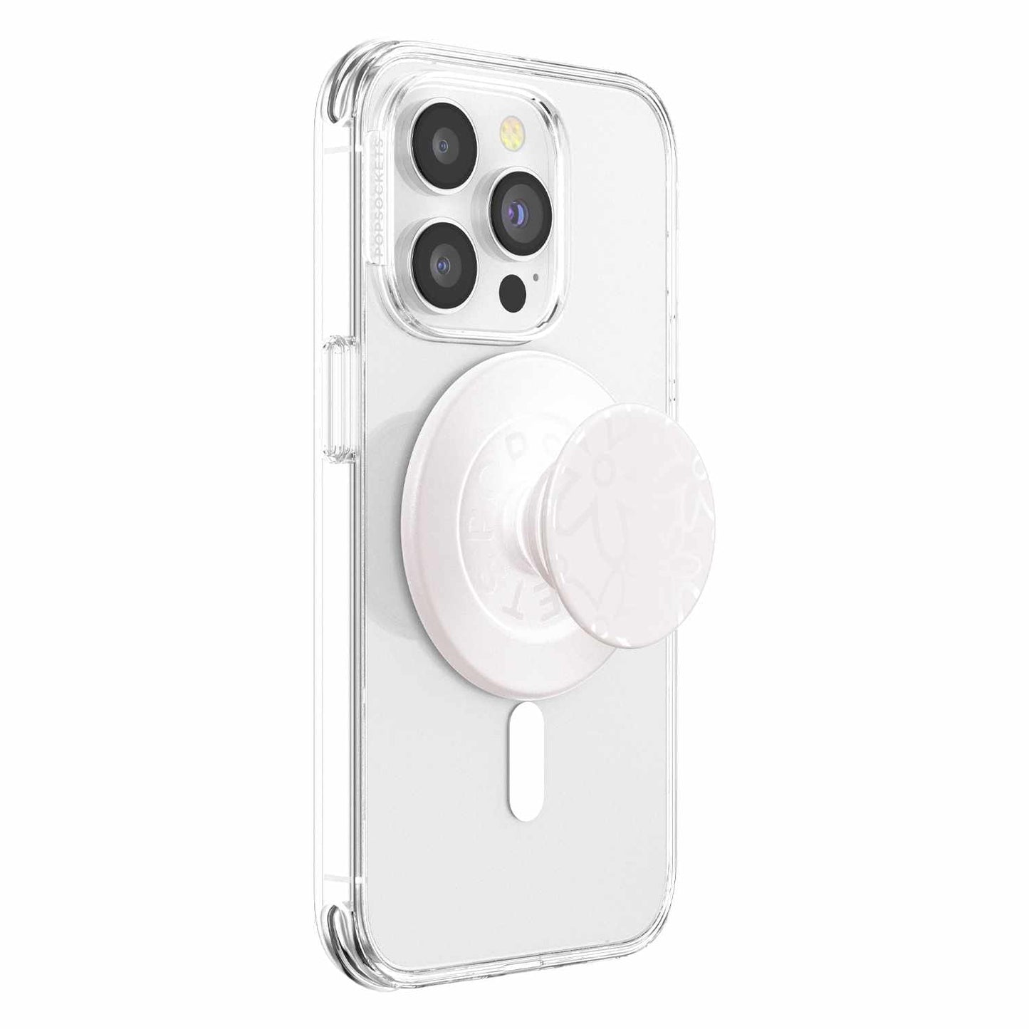 807028 PopGrip For MagSafe Round with Adapter Ring Horchata