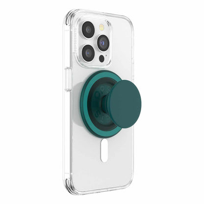 808972 PopGrip for MagSafe Round with Adapter Ring Fresh Pine Soft Touch